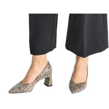 ΓΥΝΑΙΚΕΙΑ ΓΟΒΑ ΜΠΕΖ SNAKE TAMARIS 1-22453-45 483 BEIGE SNAKE