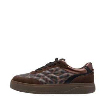 ΓΥΝΑΙΚΕΙΑ SNEAKERS ΚΑΦΕ TAMARIS 1-23663-45 303 MOCCA COMB