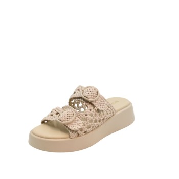 WOMEN'S SLIPPERS OFF WHITE NOA HARMON 10019-80 OFF WHITE