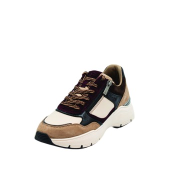 ΓΥΝΑΙΚΕΙΟ SNEAKERS ΠΟΛΥΧΡΩΜΟ TAMARIS 1-23734-42 3A3 M2373442 CAMEL