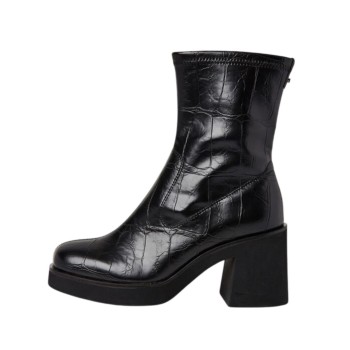 ΓΥΝΑΙΚΕΙΟ ΜΠΟΤΑΚΙ ΜΑΥΡΟ TAMARIS 1-25313-45 028 CROCO