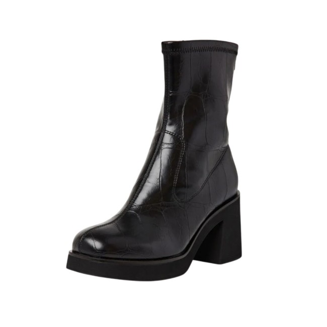 ΓΥΝΑΙΚΕΙΟ ΜΠΟΤΑΚΙ ΜΑΥΡΟ TAMARIS 1-25313-45 028 CROCO