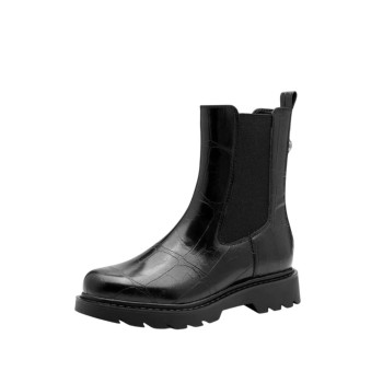 ΓΥΝΑΙΚΕΙΟ ΜΠΟΤΑΚΙ ΜΑΥΡΟ TAMARIS 1-25411-45 028 CROCO