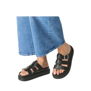 WOMEN'S SLIPPERS BLACK TAMARIS 1-27414-44 001
