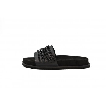 ΓΥΝΑΙΚΕΙΑ SLIPPERS ΜΑΥΡΟ KENDALL-KYILE 627602070127 TANNON-SLIDE BLK  