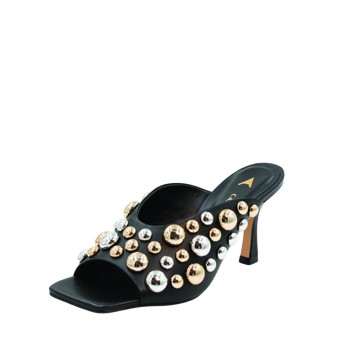 ΓΥΝΑΙΚΕΙΟ MULE ΜΑΥΡΟ CARRANO 321073/CAB06-SKIN SOFT BLACK