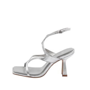 WOMEN'S SILVER SANDAL CARRANO 513017/CAB01-CRACK-SILVER
