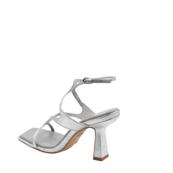 WOMEN'S SILVER SANDAL CARRANO 513017/CAB01-CRACK-SILVER