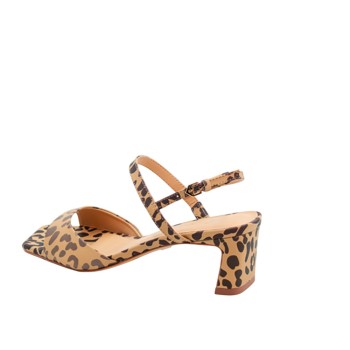 WOMEN'S PRINT SANDAL CAMEL CARRANO 809003/CAB01- COOKIE