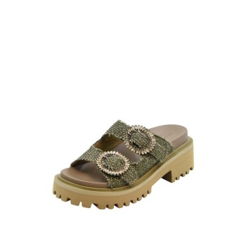 ΓΥΝΑΙΚΕΙΟ SLIPPERS ΧΑΚΙ NOA HARMON 9933-33 KHAKI 