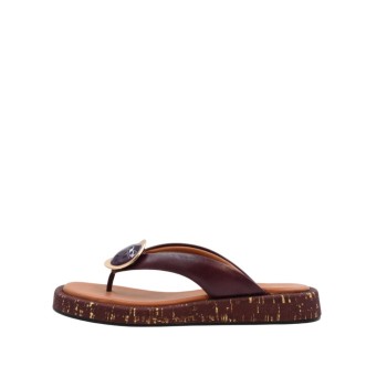 WOMEN'S SLIPPERS PURPLE/TAMBA NOA HARMON 9945-72 AUBERGINE