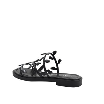 WOMEN'S BLACK SLIPPERS NOA HARMON 9951-06 BLACK