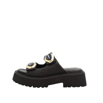 WOMEN'S SLIPPERS BLACK NOA HARMON 9972-06 BLACK