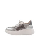 ΓΥΝΑΙΚΕΙΟ SNEAKER ΑΣΗΜΙ WONDERS A-3622 ZENIT SILVER ΓΥΝΑΙΚΕΙΟ SNEAKER ΑΣΗΜΙ WONDERS A-3622 ZENIT SILVER