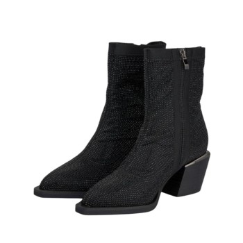 ΓΥΝΑΙΚΕΙΟ ΜΠΟΤΑΚΙ ΜΑΥΡΟ ALMA EN PENA I250804 LYCRA BLACK