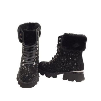 ΓΥΝΑΙΚΕΙΟ ΜΠΟΤΑΚΙ ΜΑΥΡΟ ALMA EN PENA I251356 CROSTA BLACK