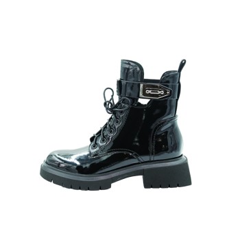 ΓΥΝΑΙΚΕΙΟ ΜΠΟΤΑΚΙ ΜΑΥΡΟ VERSACE 19-69 AM C693-H473B BLACK