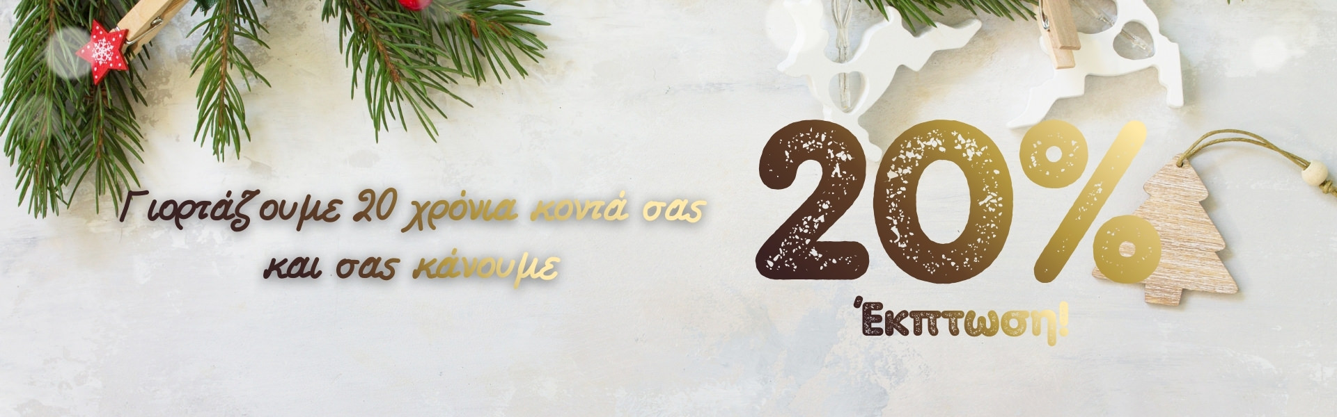 Anniversary Sale -20%