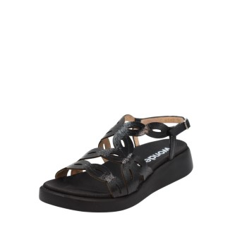 ΓΥΝΑΙΚΕΙΑ ΣΑΝΔΑΛΙΑ ΜΑΥΡΑ WONDERS C-6542 NEGRO