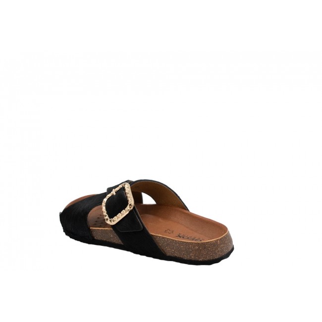 ΓΥΝΑΙΚΕΙΟ SLIPPER ΜΑΥΡΟ GEOX D45VYB 000QS C9999