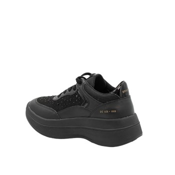 ΓΥΝΑΙΚΕΙΑ SNEAKERS ΜΑΥΡΟ GEOX D SPHERICA  ECUB-3 C-NA+SY. SU D46WTC 085AU C9999