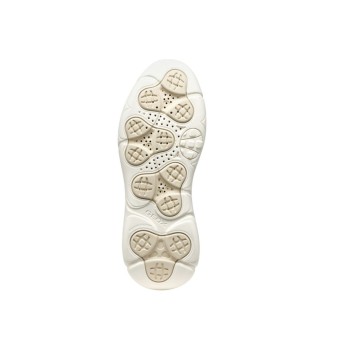 WOMEN'S SNEAKER BEIGE GEOX D55NHA 09T22 C6738 KNIT.TEX+SU