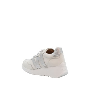 ΓΥΝΑΙΚΕΙΟ SNEAKER ΛΕΥΚΟ/ΑΣΗΜΙ WONDERS E-6760 KYOTO WHITE