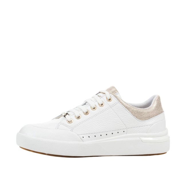 ΓΥΝΑΙΚΕΙO SNEAKER ΛΕΥΚΟ/ΧΡΥΣΟ GEOX D36QFA 046BN C1ZB5 D DALYA A-TUMB.LEA+MET.SYN ΓΥΝΑΙΚΕΙO SNEAKER ΛΕΥΚΟ/ΧΡΥΣΟ GEOX D36QFA 046BN C1ZB5 D DALYA A-TUMB.LEA+MET.SYN