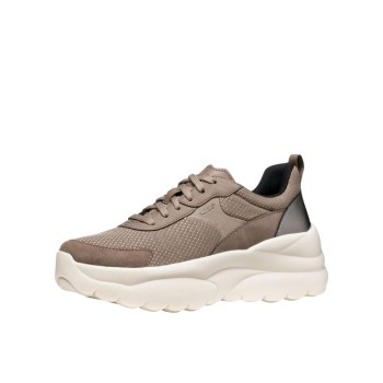 ΓΥΝΑΙΚΕΙΟ SNEAKER ΓΚΡΙ/ΜΠΕΖ GEOX D551FD 014EK C6029 D XTORS D- MESH+NBK SYNT.LEA