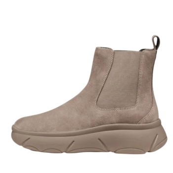 ΓΥΝΑΙΚΕΙΟ ΜΠΟΤΑΚΙ ΚΑΦΕ/ΓΚΡΙ GEOX D56NHB 00022 C6029 D NEBULA 2.0 X B-SUEDE