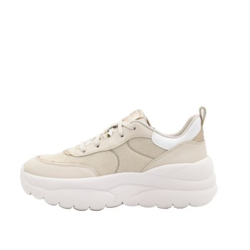 ΓΥΝΑΙΚΕΙΟ SNEAKER ΠΑΠΥΡΟΣ/ΧΡΥΣΟ GEOX D XTORS D651FB 09BBN C1S2L