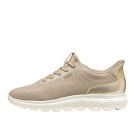 ΓΥΝΑΙΚΕΙΟ SNEAKER ΜΠΕΖ/ ΧΡΥΣΟ GEOX D SPERICA PLUS A- KNIT.TE+SY D557MA 06KBN CH621L