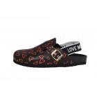 ΓΥΝΑΙΚΕΙΑ SLIPPERS ΜΑΥΡΑ LOVE MOSCHINO JA10533G1IIA0000