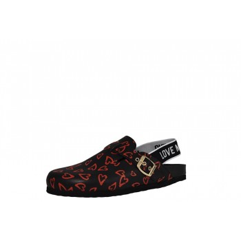 ΓΥΝΑΙΚΕΙΑ SLIPPERS ΜΑΥΡΑ LOVE MOSCHINO JA10533G1IIA0000