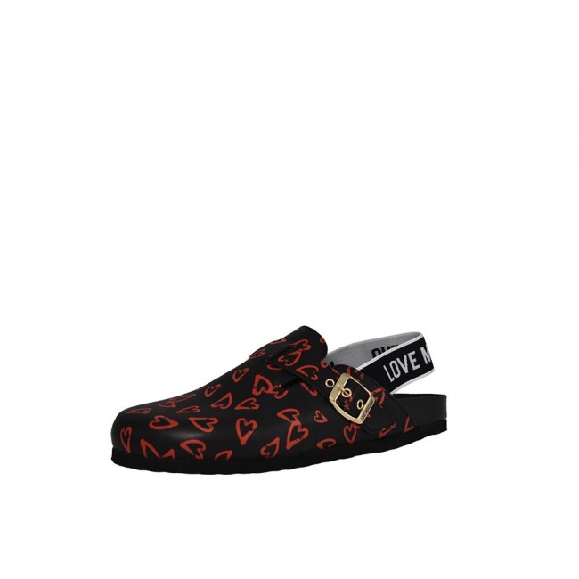 ΓΥΝΑΙΚΕΙΑ SLIPPERS ΜΑΥΡΑ LOVE MOSCHINO JA10533G1IIA0000