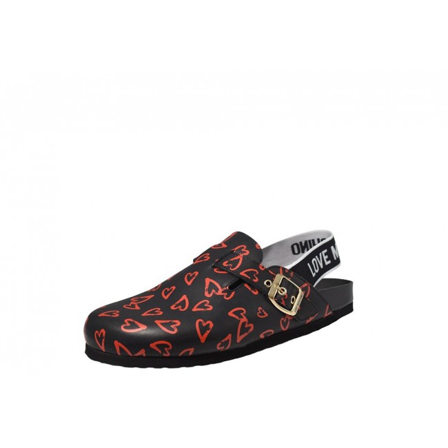 ΓΥΝΑΙΚΕΙΑ SLIPPERS ΜΑΥΡΑ LOVE MOSCHINO JA10533G1IIA0000