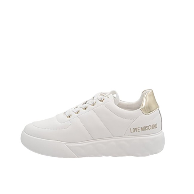 ΓΥΝΑΙΚΕΙΟ SNEAKER ΛΕΥΚΟ LOVE MOSCHINO JA15044G1LIE210A