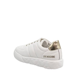 ΓΥΝΑΙΚΕΙΟ SNEAKER ΛΕΥΚΟ LOVE MOSCHINO JA15044G1LIE210A