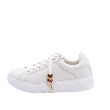 WOMEN'S SNEAKER WHITE LOVE MOSCHINO JA15054G1MIA410A