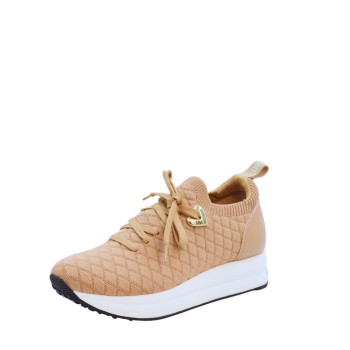 WOMEN'S SNEAKER BEIGE LOVE MOSCHINO JA15134G1MIYW131