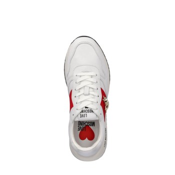 WOMEN'S SNEAKER WHITE LOVE MOSCHINO JA15373G1MIAL10A