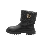 ΓΥΝΑΙΚΕΙΟ ΜΠΟΤΑΚΙ ΜΑΥΡΟ LOVE MOSCHINO JA24185G1LIA0000