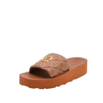 ΓΥΝΑΙΚΕΙΑ SLIPPERS ΤΑΜΠΑ LOVE MOSCHINO JA28014I1MIE0201