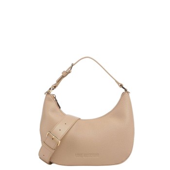 WOMEN'S SHOULDER/CROSSBODY BAG BEIGE LOVE MOSCHINO JC4018PP1MLT0105