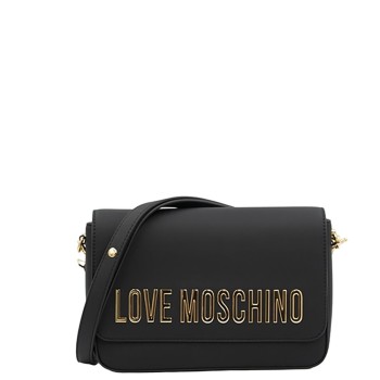 ΓΥΝΑΙΚΕΙΑ ΤΣΑΝΤΑ ΧΙΑΣΤΙ/ΩΜΟΥ ΜΑΥΡΗ LOVE MOSCHINO JC4023PP1LKD0000