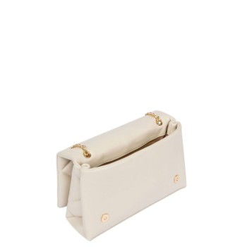WOMEN'S SHOULDER/CROSSBODY BAG IVORY LOVE MOSCHINO JC4041PP1MLC0110