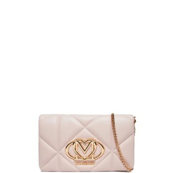 WOMEN'S SHOULDER/CROSSBODY BAG PINK LOVE MOSCHINO JC4043PP1MLC0601