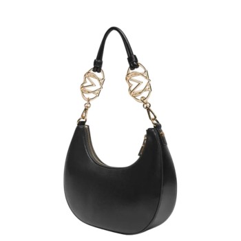 WOMEN'S BLACK SHOULDER BAG LOVE MOSCHINO JC4048PP1MLF0000