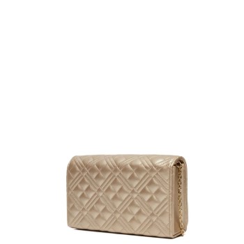 WOMEN'S SHOULDER/CROSSBODY BAG GOLD LOVE MOSCHINO JC4079PP1MLA196A