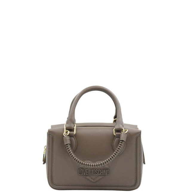 ΓΥΝΑΙΚΕΙΑ ΤΣΑΝΤΑ ΧΕΙΡΟΣ/ΧΙΑΣΤΙ ΓΚΡΙ ΚΑΦΕ LOVE MOSCHINO JC4097PP1OLL0203